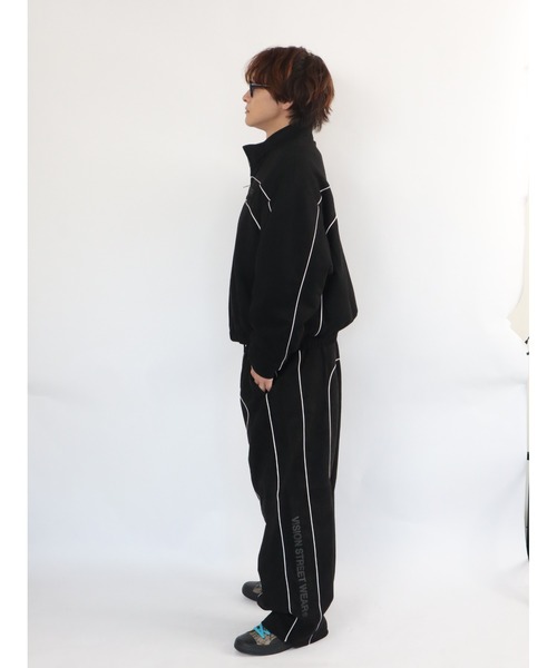 VISION STREET WEAR(ヴィジョンストリートウェア)の「Fake suede piping pants / フェイクスエードパイピングパンツ(その他パンツ・メンズ・オフホワイト/ブラック/バーガンディー・MEDIUM/LARGE/X-LARGE)」の20枚目の写真