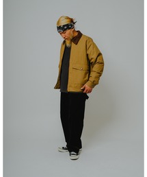 BIG MIKE（ビッグマイク）の「BIG MIKE ビッグマイク /26秋冬新作 ピグメント コットンナイロン 裏キルティング ジップブルゾン //// 102646650（ブルゾン）」