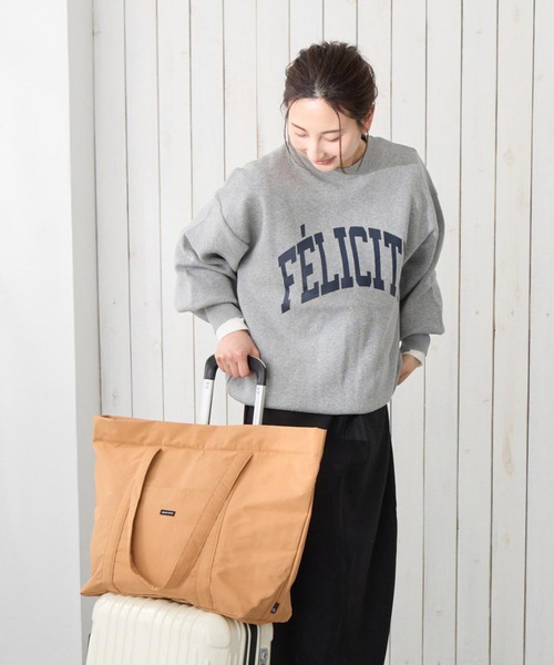 ROOTOTE（ルートート）の「ルートート / トートバッグ 大容量 撥水 軽量 1泊 旅行 キャリーオン 通勤 SC.グランデ.ジップ-B（トートバッグ・レディース・ブラック/グレー/レッド/タン・FREE）」の18枚目の写真