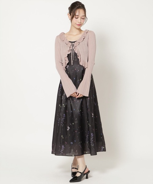 WILLSELECTION(ウィルセレクション)の「フリルニットカーディガン(カーディガン/ボレロ・レディース・ブラック/ピンク/ブラウン・FREE)」の12枚目の写真