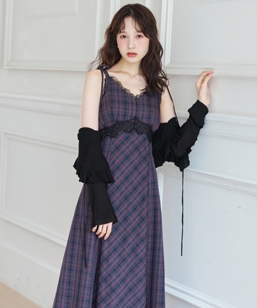 WILLSELECTION(ウィルセレクション)の「フリルニットカーディガン(カーディガン/ボレロ・レディース・ブラック/ピンク/ブラウン・FREE)」の4枚目の写真
