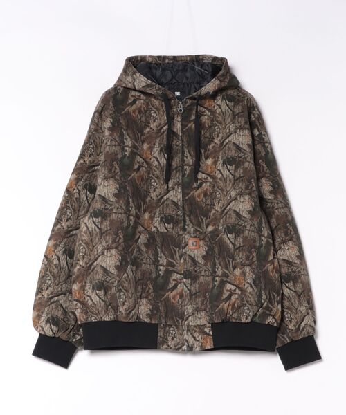 DC(ディーシー)の「DC/ディーシー 26 PADDED HOOD JACKET ジャケット DJK264026(その他アウター・メンズ・チャコールグレー/ダークインディゴブルー/インディゴブルー/リアルツリーカモ・XL/M/L)」の4枚目の写真