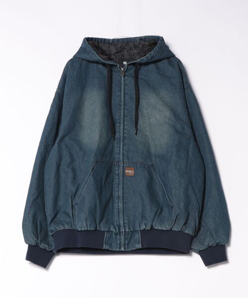 DC(ディーシー)の「DC/ディーシー 26 PADDED HOOD JACKET ジャケット DJK264026(その他アウター・メンズ・チャコールグレー/ダークインディゴブルー/インディゴブルー/リアルツリーカモ・XL/M/L)」の2枚目の写真