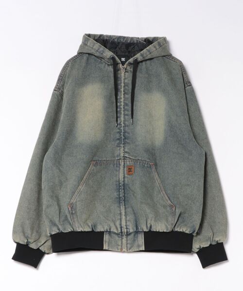 DC(ディーシー)の「DC/ディーシー 26 PADDED HOOD JACKET ジャケット DJK264026(その他アウター・メンズ・チャコールグレー/ダークインディゴブルー/インディゴブルー/リアルツリーカモ・XL/M/L)」の3枚目の写真