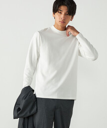 【抗菌・防汚加工】モックネックTシャツ