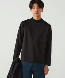 COMME CA ISM（コムサイズム）の「【抗菌・防汚加工】モックネックTシャツ（Tシャツ/カットソー）」