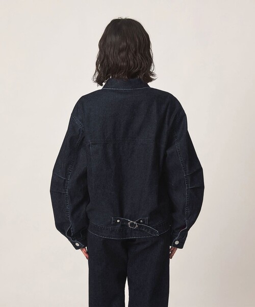 CITEN(シテン)の「<CITEN>ベロアライクデニムジャケット(デニムジャケット・レディース・ライトブルー・S/M)」の11枚目の写真