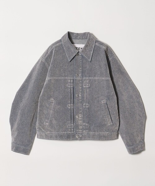 CITEN(シテン)の「<CITEN>ベロアライクデニムジャケット(デニムジャケット・レディース・ライトブルー・S/M)」の12枚目の写真