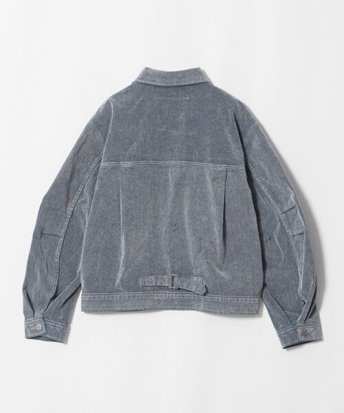 CITEN(シテン)の「<CITEN>ベロアライクデニムジャケット(デニムジャケット・レディース・ライトブルー・S/M)」の17枚目の写真