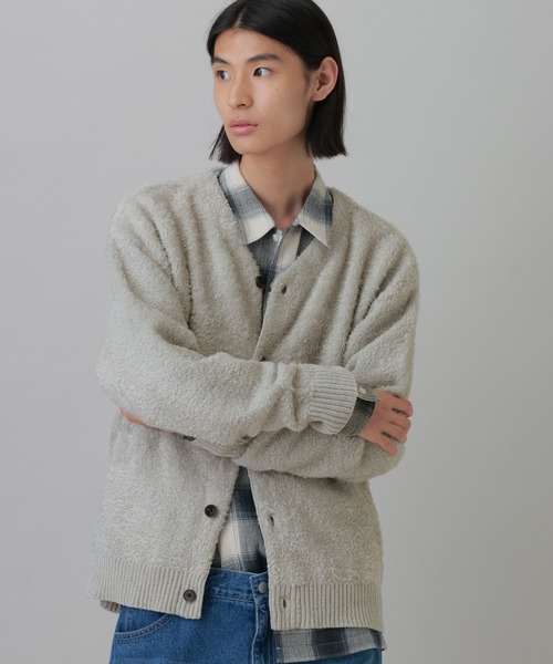 LAKOLE(ラコレ)の「<マシンウォッシャブル>フェザーニットカーディガン / 1055469(カーディガン/ボレロ・メンズ・ブラック/ブルー/グレー・MEDIUM/LARGE)」の8枚目の写真