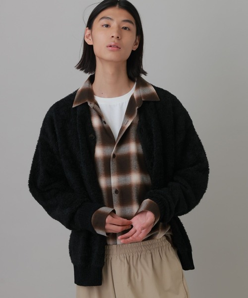 LAKOLE(ラコレ)の「<マシンウォッシャブル>フェザーニットカーディガン / 1055469(カーディガン/ボレロ・メンズ・ブラック/ブルー/グレー・MEDIUM/LARGE)」の13枚目の写真
