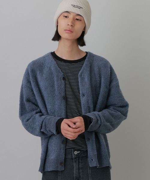 LAKOLE(ラコレ)の「<マシンウォッシャブル>フェザーニットカーディガン / 1055469(カーディガン/ボレロ・メンズ・ブラック/ブルー/グレー・MEDIUM/LARGE)」の19枚目の写真