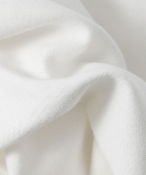 ADHOC(アドホック)の「メンズ 起毛 変形編み ベーシック 長袖 Tシャツ (O-WHITE) (HCALT15)(Tシャツ/カットソー・メンズ・その他・100/95/105)」の6枚目の写真