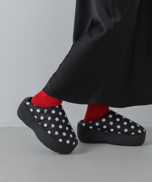 Ecoleather Heel Slip-ons（スリッポン）｜anuke（アンヌーク）の