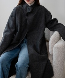【on:nue】スタンドカラー2WAYロングコート  /26-27 AW COLLECTION