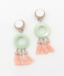 SLY | ACRYLICタッセルEARRING(イヤリング)