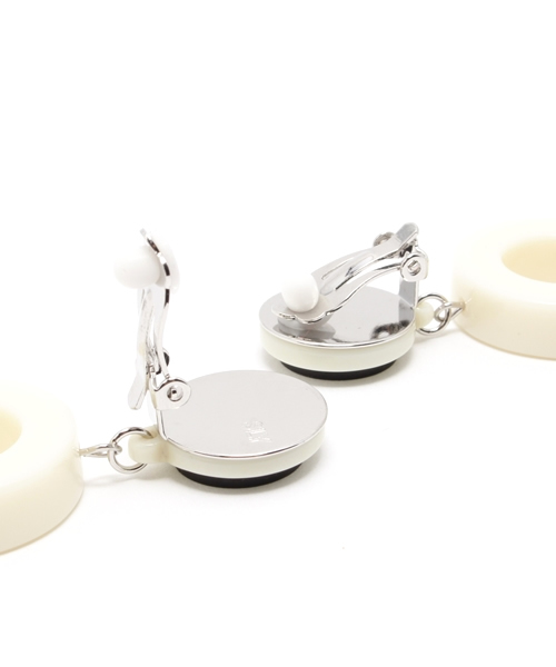 SLY(スライ)の「ACRYLICタッセルEARRING(イヤリング・レディース・レッド/ミント/オフホワイト・FREE)」の7枚目の写真