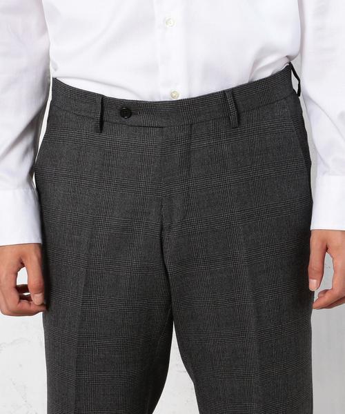 green label relaxing(グリーンレーベルリラクシング)の「TASMA SAXONY G/P SLIM NP パンツ◆(スラックス・メンズ・ネイビー/グレー・LARGE/X-LARGE/X-SMALL/SMALL/MEDIUM)」の6枚目の写真