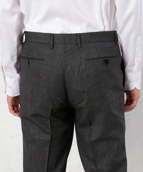 green label relaxing(グリーンレーベルリラクシング)の「TASMA SAXONY G/P SLIM NP パンツ◆(スラックス・メンズ・ネイビー/グレー・LARGE/X-LARGE/X-SMALL/SMALL/MEDIUM)」の8枚目の写真