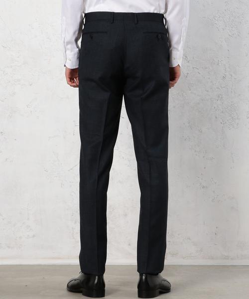green label relaxing(グリーンレーベルリラクシング)の「TASMA SAXONY G/P SLIM NP パンツ◆(スラックス・メンズ・ネイビー/グレー・LARGE/X-LARGE/X-SMALL/SMALL/MEDIUM)」の3枚目の写真
