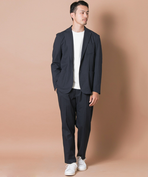 URBAN RESEARCH（アーバンリサーチ）の「UR TAILOR キャリーマンストレッチセットアップPT（その他パンツ・メンズ・グレー/ネイビー・MEDIUM/SMALL/LARGE）」の7枚目の写真