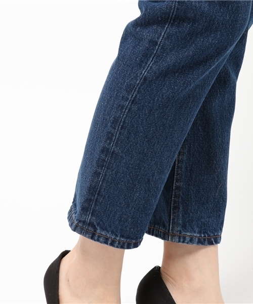 RODEO CROWNS WIDE BOWL（ロデオクラウンズワイドボウル）の「LOOSE サルエルパンツ（デニムパンツ・レディース・ダークブルー・X-SMALL/SMALL/MEDIUM）」の8枚目の写真