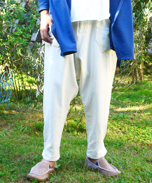 チャイハネ(チャイハネ)の「【チャイハネ】カラーMEN'Sサルエルパンツ(その他パンツ・メンズ・ブラック/カーキ/ライトブラウン/ホワイト/ネイビー/グリーン/マスタード/ワイン/オレンジ/オフホワイト・FREE)」の2枚目の写真