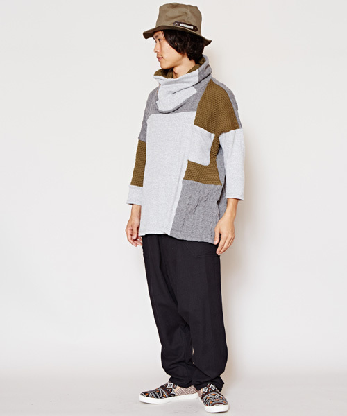 チャイハネ(チャイハネ)の「【チャイハネ】カラーMEN'Sサルエルパンツ(その他パンツ・メンズ・ブラック/カーキ/ライトブラウン/ホワイト/ネイビー/グリーン/マスタード/ワイン/オレンジ/オフホワイト・FREE)」の22枚目の写真