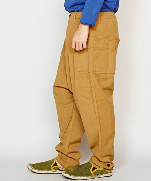 チャイハネ(チャイハネ)の「【チャイハネ】カラーMEN'Sサルエルパンツ(その他パンツ・メンズ・ブラック/カーキ/ライトブラウン/ホワイト/ネイビー/グリーン/マスタード/ワイン/オレンジ/オフホワイト・FREE)」の17枚目の写真