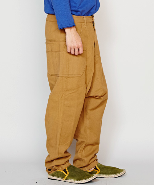 チャイハネ(チャイハネ)の「【チャイハネ】カラーMEN'Sサルエルパンツ(その他パンツ・メンズ・ブラック/カーキ/ライトブラウン/ホワイト/ネイビー/グリーン/マスタード/ワイン/オレンジ/オフホワイト・FREE)」の18枚目の写真