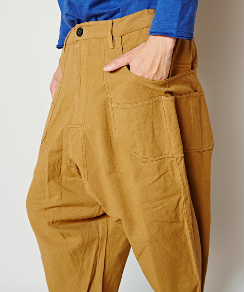 チャイハネ(チャイハネ)の「【チャイハネ】カラーMEN'Sサルエルパンツ(その他パンツ・メンズ・ブラック/カーキ/ライトブラウン/ホワイト/ネイビー/グリーン/マスタード/ワイン/オレンジ/オフホワイト・FREE)」の20枚目の写真