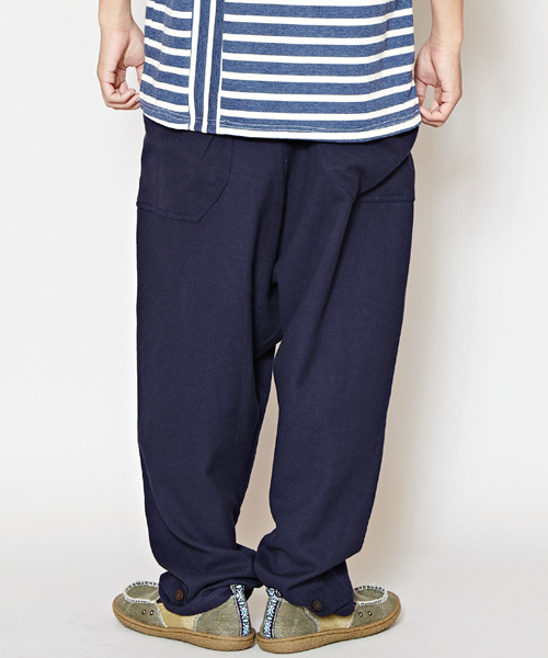 チャイハネ(チャイハネ)の「【チャイハネ】カラーMEN'Sサルエルパンツ(その他パンツ・メンズ・ブラック/カーキ/ライトブラウン/ホワイト/ネイビー/グリーン/マスタード/ワイン/オレンジ/オフホワイト・FREE)」の16枚目の写真