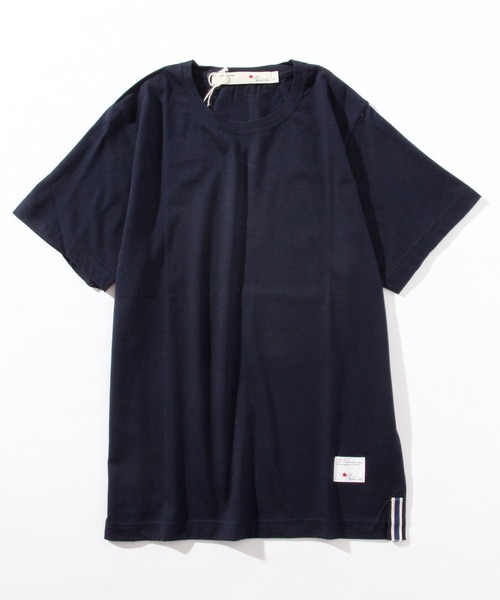 BLUE SAKURA（ブルーサクラ）の「CUTOFF T-SHIRT（Tシャツ/カットソー・メンズ・グレー/ネイビー/ホワイト・3/2/1/4）」の3枚目の写真