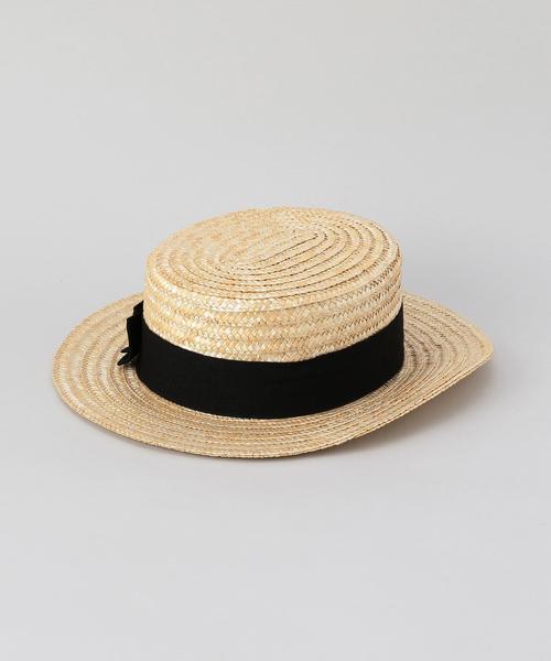 BEAUTY&YOUTH UNITED ARROWS（ビューティーアンドユースユナイテッドアローズ）の「＜HELENE BERMAN＞KANKAN HAT/ﾊｯﾄ（ハット・レディース・ベージュ・FREE）」の6枚目の写真