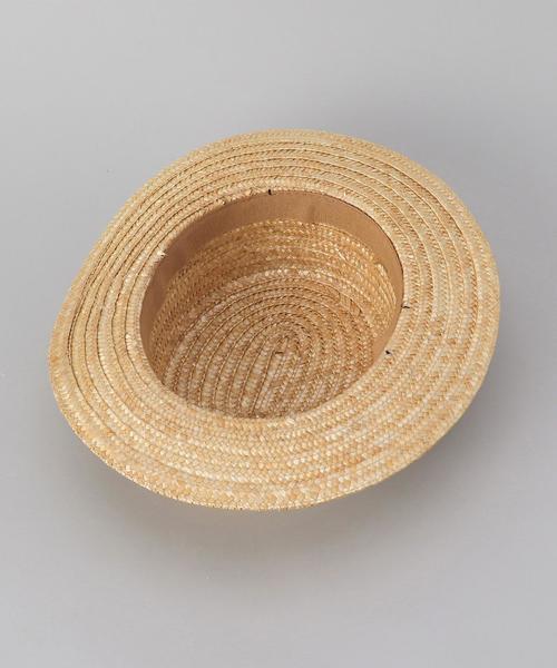BEAUTY&YOUTH UNITED ARROWS（ビューティーアンドユースユナイテッドアローズ）の「＜HELENE BERMAN＞KANKAN HAT/ﾊｯﾄ（ハット・レディース・ベージュ・FREE）」の3枚目の写真