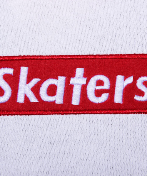 ８(eight)（エイト）の「7分袖 ボックスロゴ プルオーバー パーカー（パーカー・メンズ・ブラック/ホワイト/グレー・SMALL/LARGE/MEDIUM/X-LARGE）」の4枚目の写真