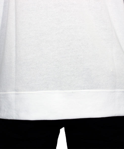 ８(eight)（エイト）の「7分袖 ボックスロゴ プルオーバー パーカー（パーカー・メンズ・ブラック/ホワイト/グレー・SMALL/LARGE/MEDIUM/X-LARGE）」の10枚目の写真