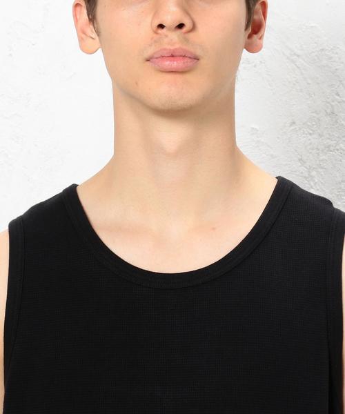 green label relaxing（グリーンレーベルリラクシング）の「SC SUPIMA/WFL LONG/タンクトップ ◆（タンクトップ・メンズ・ホワイト/ブラック/グレー/ブラウン・MEDIUM/SMALL/LARGE）」の9枚目の写真