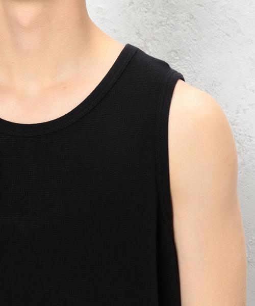 green label relaxing（グリーンレーベルリラクシング）の「SC SUPIMA/WFL LONG/タンクトップ ◆（タンクトップ・メンズ・ホワイト/ブラック/グレー/ブラウン・MEDIUM/SMALL/LARGE）」の10枚目の写真