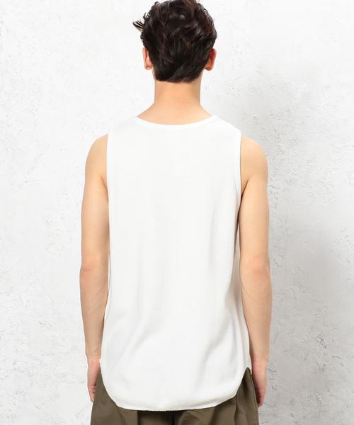 green label relaxing（グリーンレーベルリラクシング）の「SC SUPIMA/WFL LONG/タンクトップ ◆（タンクトップ・メンズ・ホワイト/ブラック/グレー/ブラウン・MEDIUM/SMALL/LARGE）」の15枚目の写真