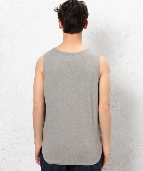 green label relaxing（グリーンレーベルリラクシング）の「SC SUPIMA/WFL LONG/タンクトップ ◆（タンクトップ・メンズ・ホワイト/ブラック/グレー/ブラウン・MEDIUM/SMALL/LARGE）」の17枚目の写真