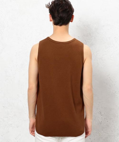 green label relaxing（グリーンレーベルリラクシング）の「SC SUPIMA/WFL LONG/タンクトップ ◆（タンクトップ・メンズ・ホワイト/ブラック/グレー/ブラウン・MEDIUM/SMALL/LARGE）」の11枚目の写真