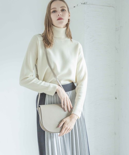 YAHKI(ヤーキ)の「【YAHKI】《STUDIOUS復刻&別注》ラウンドショルダーバッグ YH-131(ショルダーバッグ・レディース・ブラック/ベージュ/レッド/ライトベージュ/ダークブラック/ライトブルー/ベージュ系その他2・FREE)」の15枚目の写真