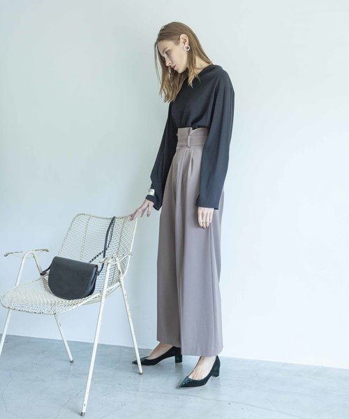 YAHKI(ヤーキ)の「【YAHKI】《STUDIOUS復刻&別注》ラウンドショルダーバッグ YH-131(ショルダーバッグ・レディース・ブラック/ベージュ/レッド/ライトベージュ/ダークブラック/ライトブルー/ベージュ系その他2・FREE)」の13枚目の写真