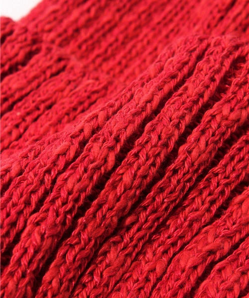 BEAMS(ビームス)の「WARREN SCOTT×BEAMS / 別注 ニットキャップ(ニットキャップ/ビーニー・メンズ・レッド/イエロー/ブルー・ONE SIZE)」の7枚目の写真