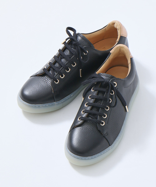 PAIRS IN PARIS（ペアーズインパリス）の「【ABAHOUSE×PAIRS IN PARIS/別注】レザーレースアップ（スニーカー・メンズ・ホワイト/ブラック・40/42/41）」の3枚目の写真