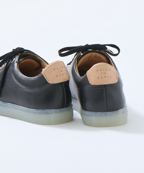 PAIRS IN PARIS（ペアーズインパリス）の「【ABAHOUSE×PAIRS IN PARIS/別注】レザーレースアップ（スニーカー・メンズ・ホワイト/ブラック・40/42/41）」の6枚目の写真