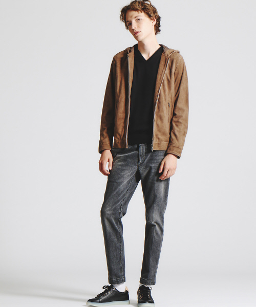 PAIRS IN PARIS（ペアーズインパリス）の「【ABAHOUSE×PAIRS IN PARIS/別注】レザーレースアップ（スニーカー・メンズ・ホワイト/ブラック・40/42/41）」の12枚目の写真