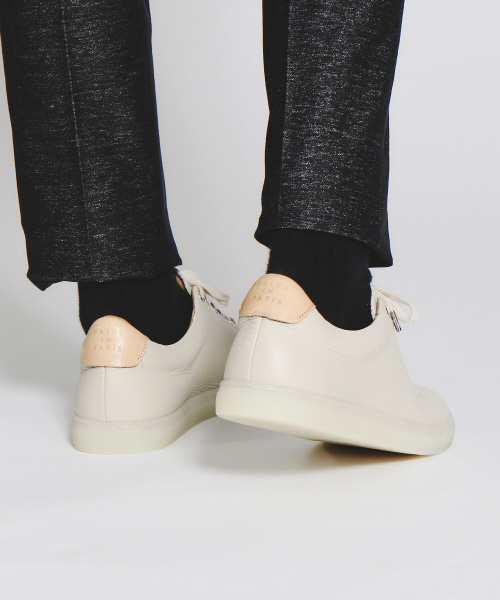 PAIRS IN PARIS（ペアーズインパリス）の「【ABAHOUSE×PAIRS IN PARIS/別注】レザーレースアップ（スニーカー・メンズ・ホワイト/ブラック・40/42/41）」の18枚目の写真