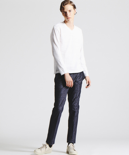 PAIRS IN PARIS（ペアーズインパリス）の「【ABAHOUSE×PAIRS IN PARIS/別注】レザーレースアップ（スニーカー・メンズ・ホワイト/ブラック・40/42/41）」の20枚目の写真